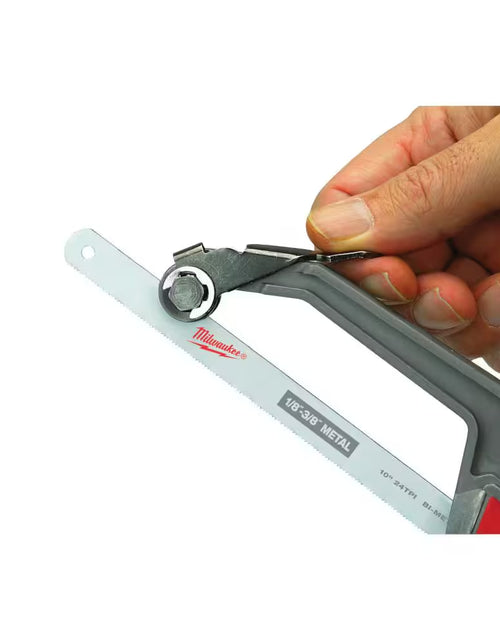 Load image into Gallery viewer, 12 In. Hack Saw with Rubber Handle with 10 In. Hack Saw
