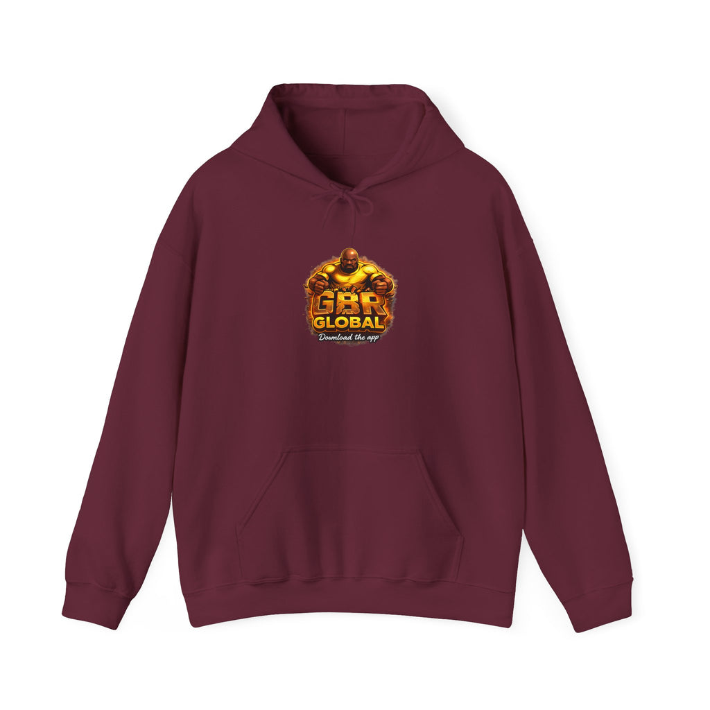 GBR Global Logo Hoodie — Gamer Streetwear Pullover