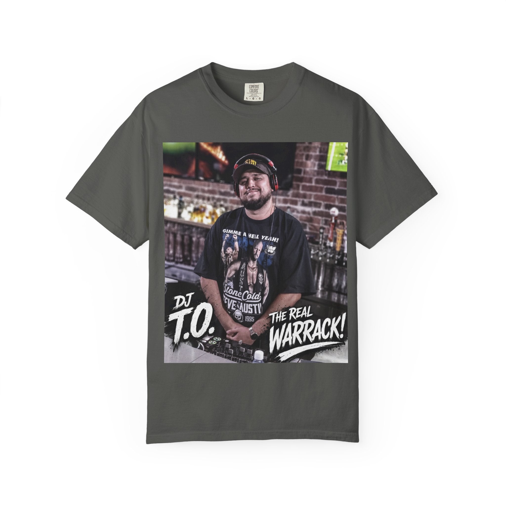 DJ T.O. 'The Real Warrack' Graphic T-Shirt
