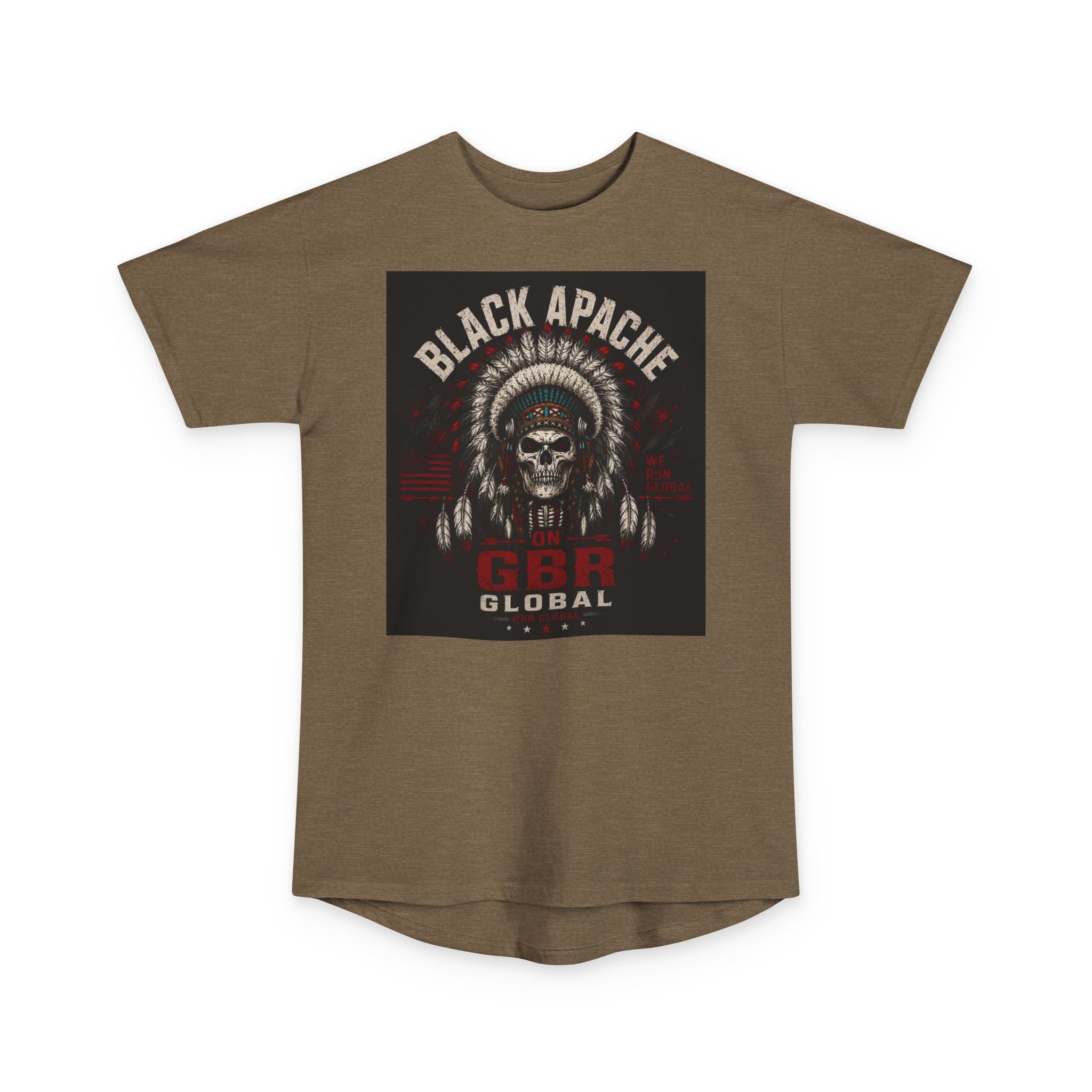 "Black Apache" Urban Longline Shirt