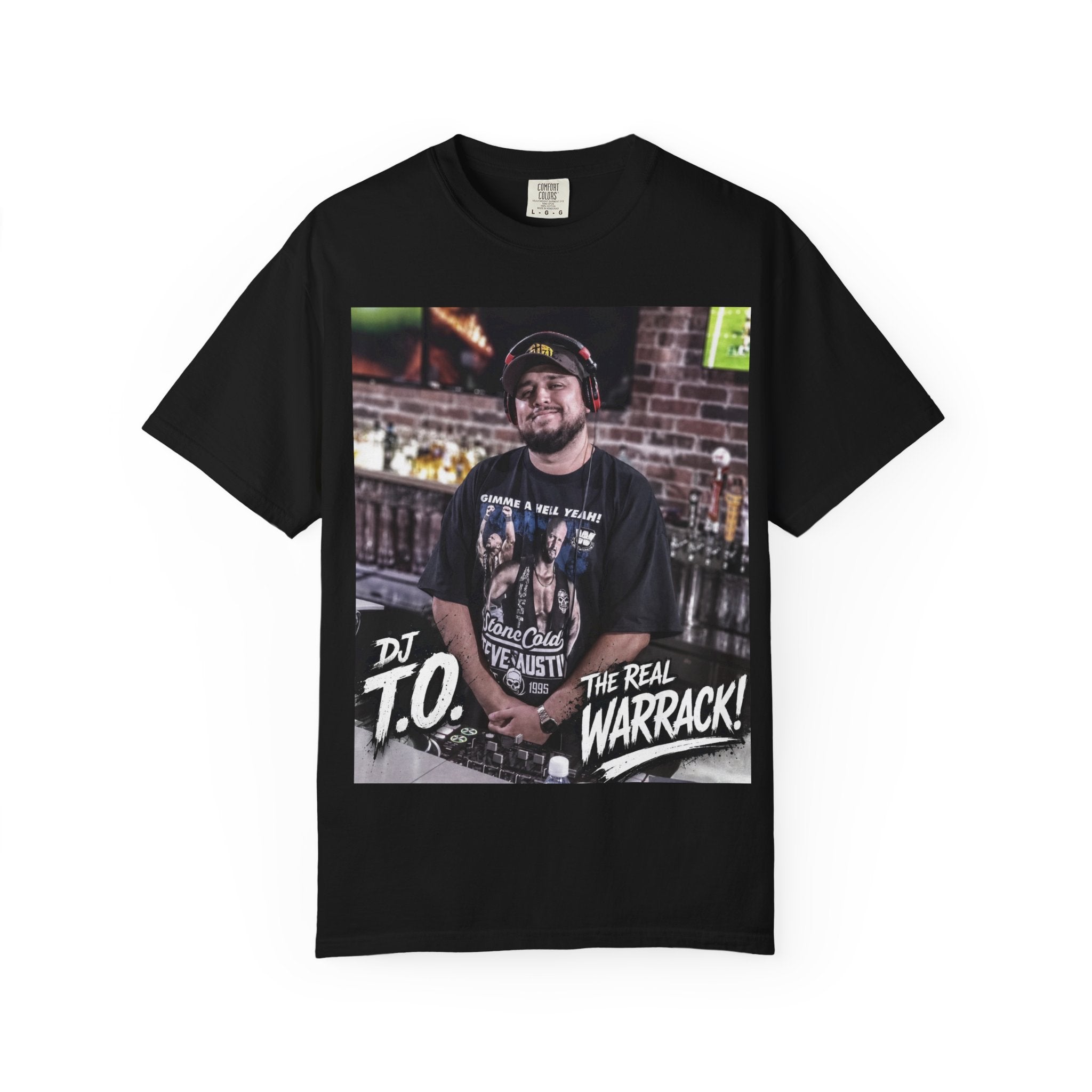 DJ T.O. 'The Real Warrack' Graphic T-Shirt