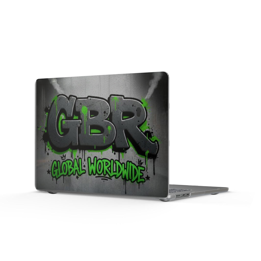 Graffiti 'GBR Global Worldwide' Matte MacBook Case — Urban Street Art Laptop Cover