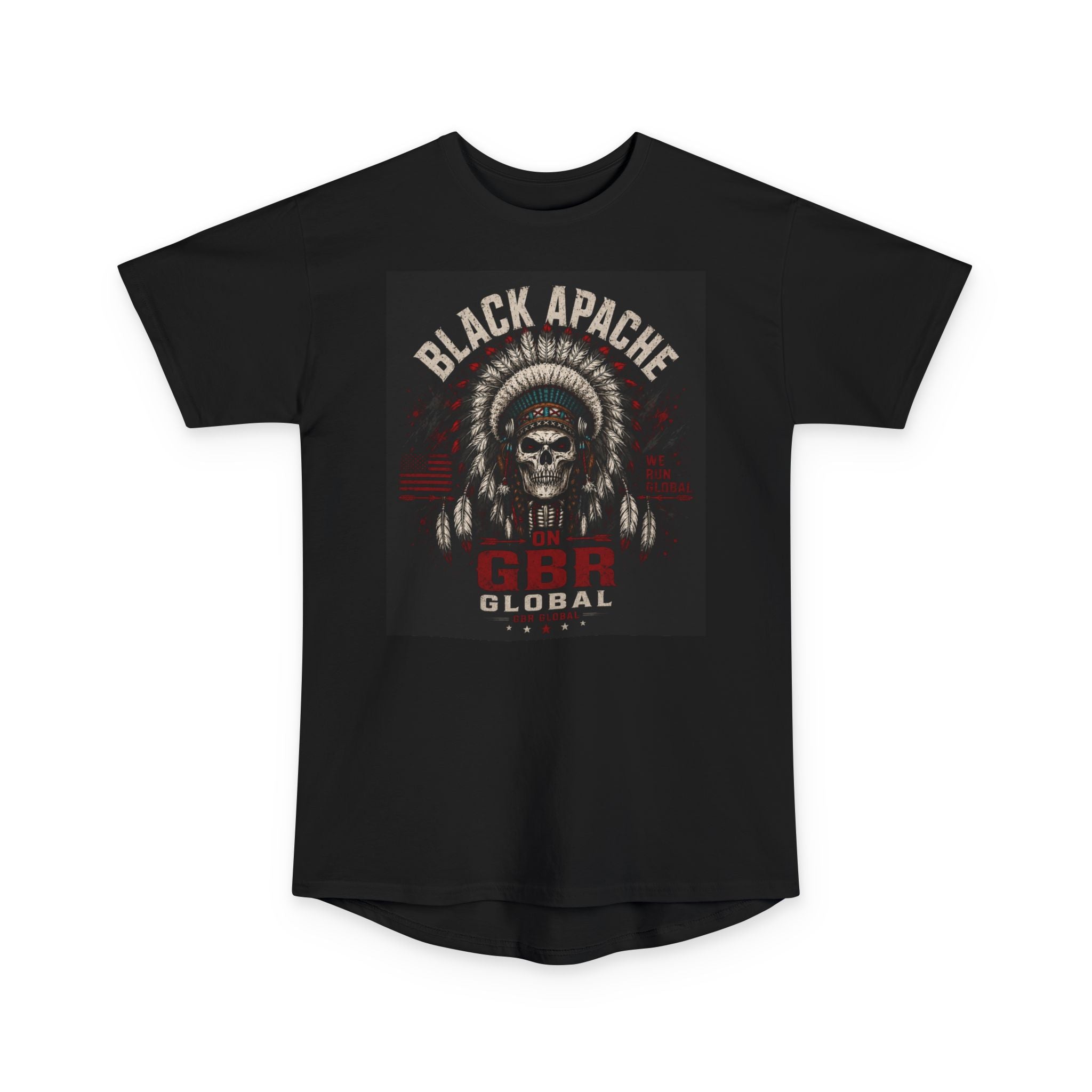 "Black Apache" Urban Longline Shirt