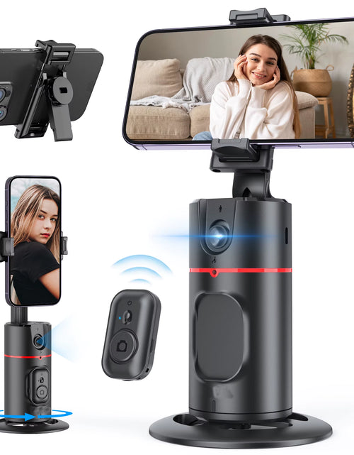 Load image into Gallery viewer, P02 Gimbal 360 Rotation AI Automatic Tracking Shooting Stabilizer Detachable Phone Clip Mini Selfie Stick Phoneholder
