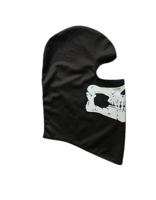 Load image into Gallery viewer, Motorcycle Game Balaclava Hood Ghost Skull Full Face Cover CS Halloween Mask US
