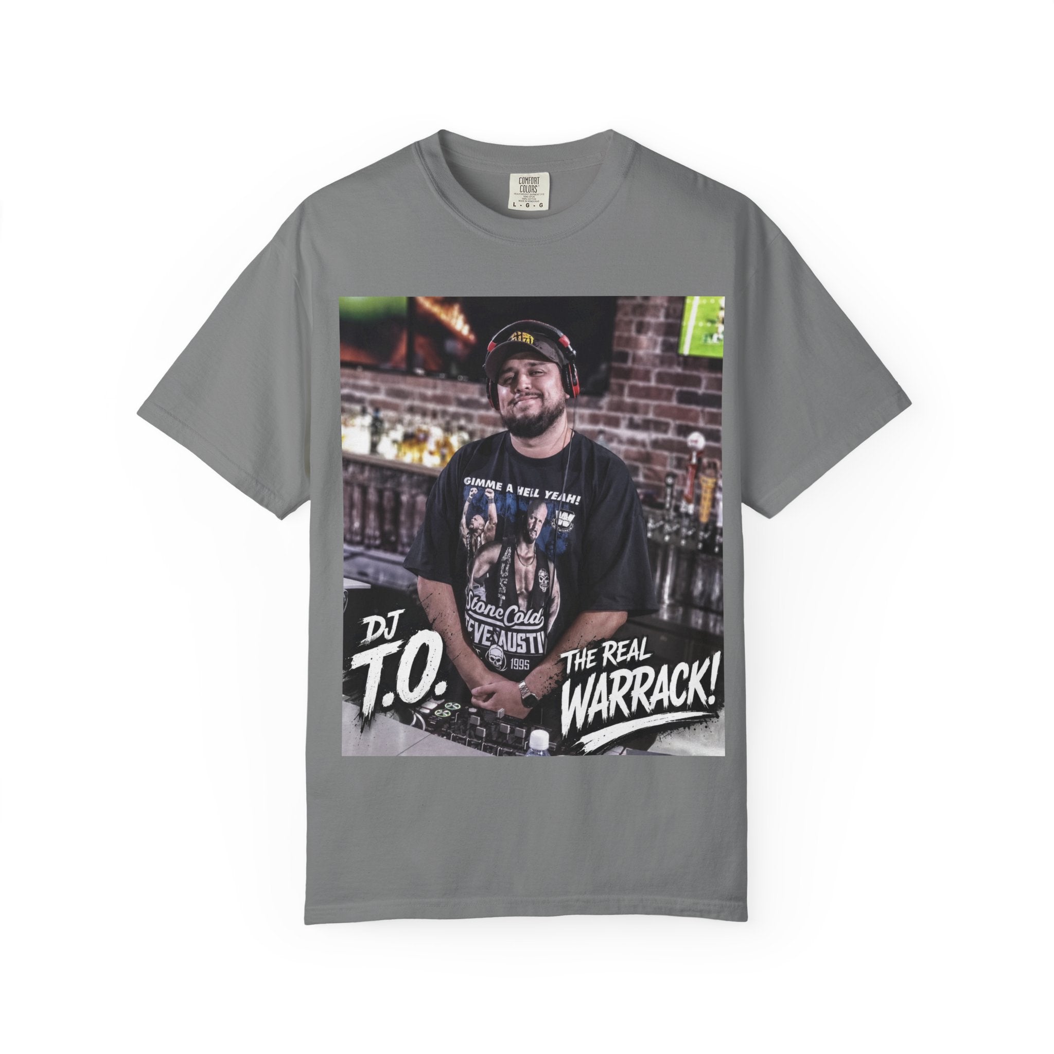 DJ T.O. 'The Real Warrack' Graphic T-Shirt