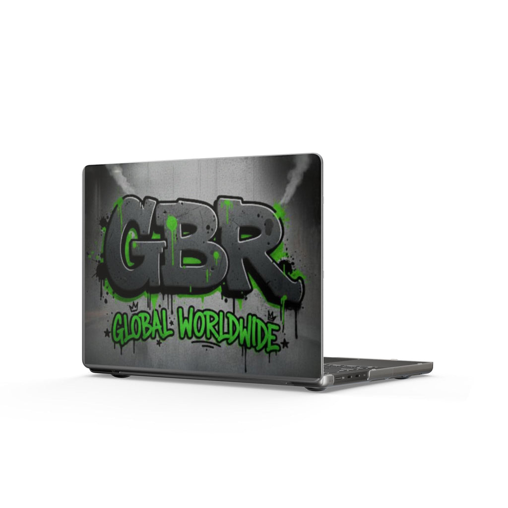 Graffiti 'GBR Global Worldwide' Matte MacBook Case — Urban Street Art Laptop Cover