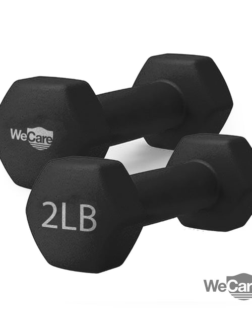 Load image into Gallery viewer, Fitness, 2Lb Neoprene Dumbbell, Pair - Black
