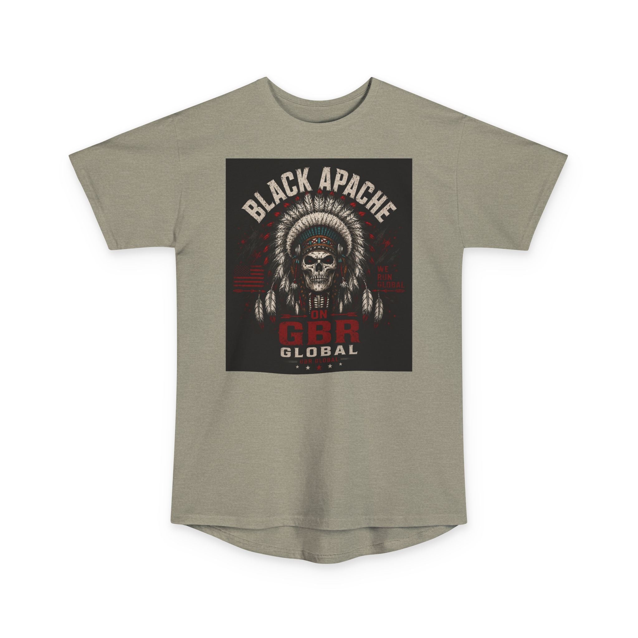"Black Apache" Urban Longline Shirt