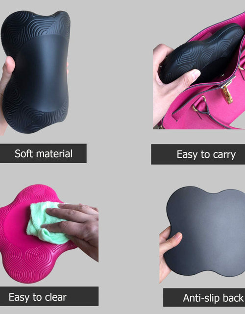 Load image into Gallery viewer, 2 Pack Yoga Knee Cushions Thick Balance Pads for Knees Elbows Wrists Head
