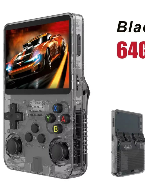 Load image into Gallery viewer, Open Source R36S Retro Handheld Video Game Console Linux System 3.5 Inch IPS Screen Portable Pocket Video Player 64GB 128G Games
