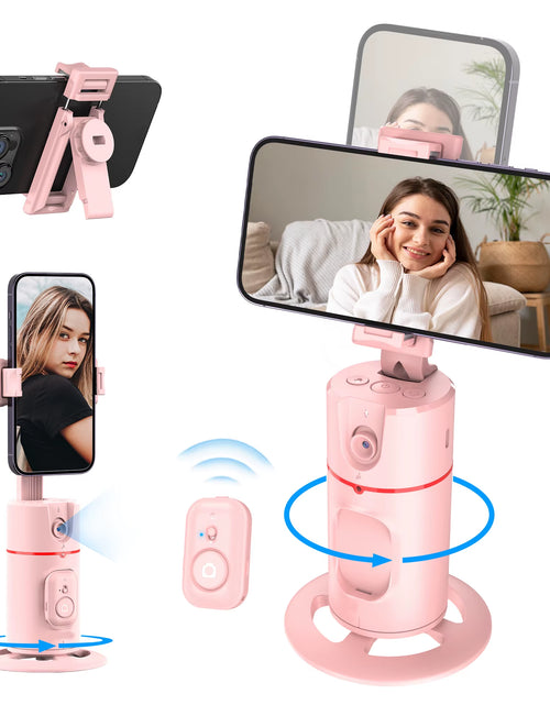Load image into Gallery viewer, P02 Gimbal 360 Rotation AI Automatic Tracking Shooting Stabilizer Detachable Phone Clip Mini Selfie Stick Phoneholder

